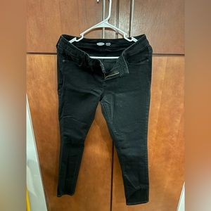 Black skinny jean from old navy